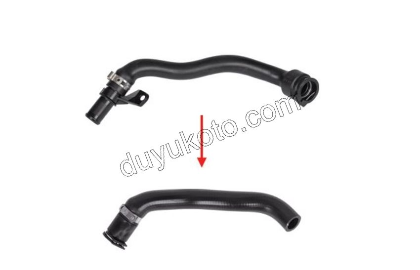 Radyatör Ek Depo ile Devirdaim (Su Pompası) Arası Hortum EP3 1.6VTi 120HP