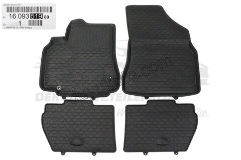 Partner Berlingo Kauçuk Paspas Takımı Havuzlu