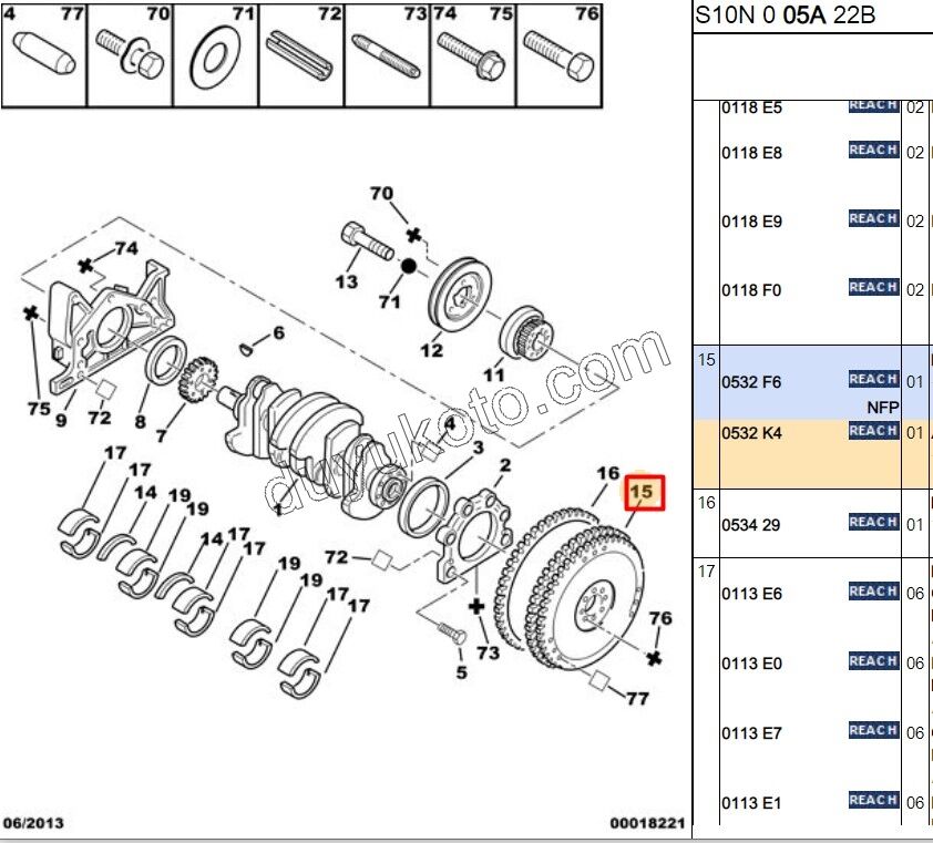 VOLAN ET3J4 1.6İ 16V Benzinli 1.6İ 16V Benzinli DISLI