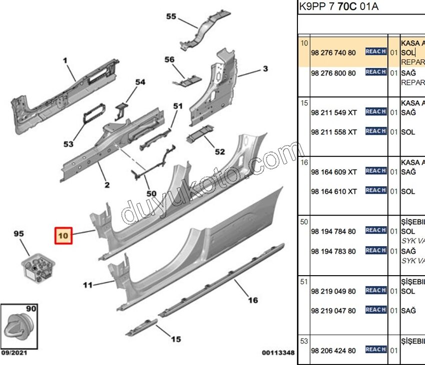 SAC ETEK MARSPIYEL L PRT4