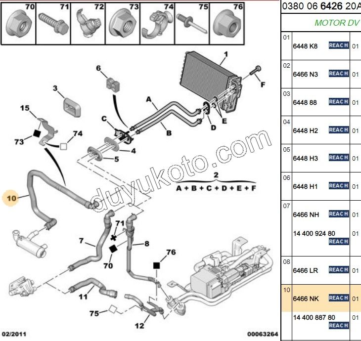Kalorifer Hortumu EXP3 SCD3 Tahliyeli