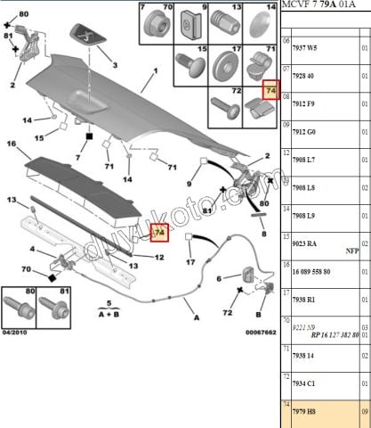 KLIPS MOTOR KAPUT IZOLATOR PBP FRN