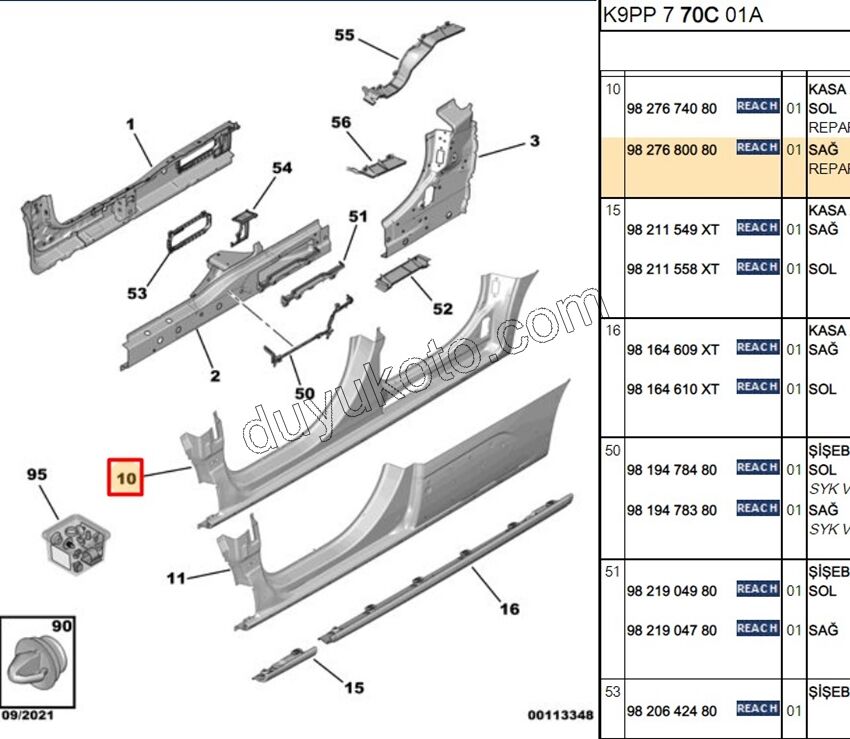 SAC ETEK MARSPIYEL R PRT4