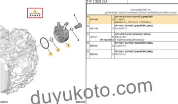 PEUGEOT 307 OTOMATİK ŞANZIMAN YAĞ SOĞUTUCU AL4