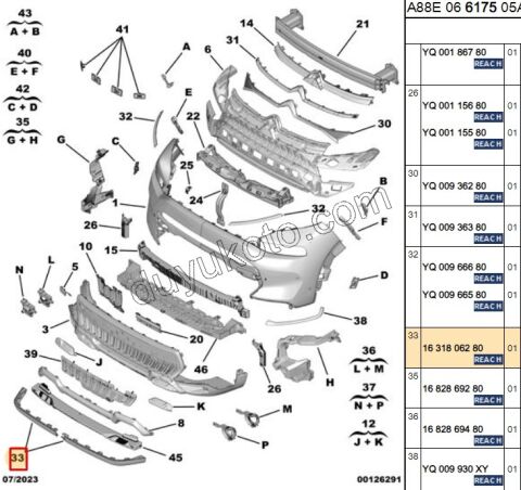 DEFLEKTOR ON TAMPON ALT C3AIR
