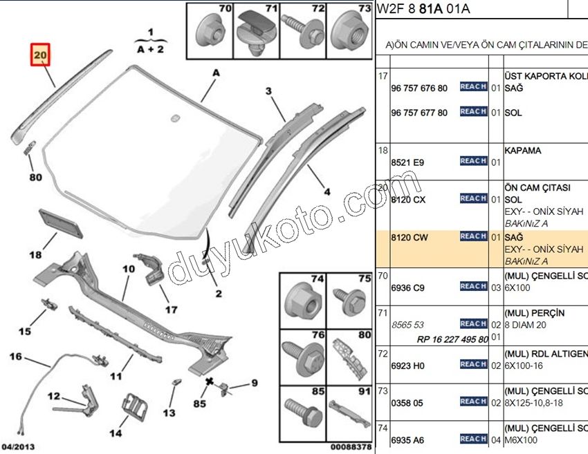 CITA ON CAM YAN R P5081