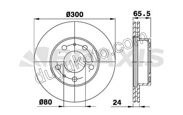 Ön Fren Diski Takım DCT1 DCT2 DCT3 18Q