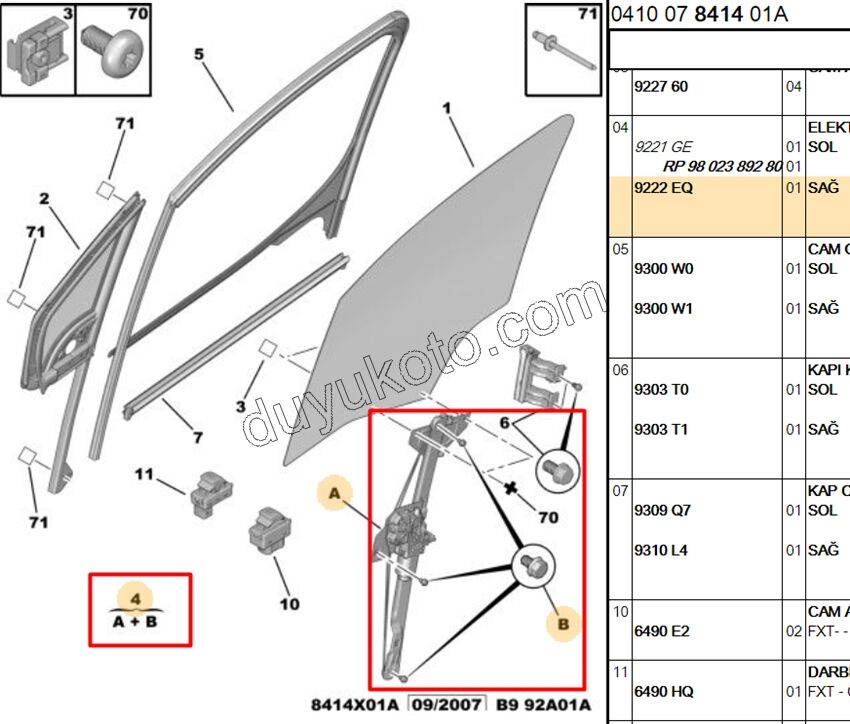 KRIKO CAM ON R PRT3 BR3