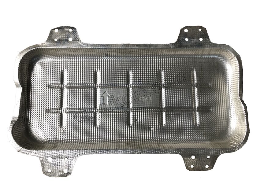 MUHAFAZA LEVHASI EGZOZ ARKA BXR3 ALUMINYUM 1350034080