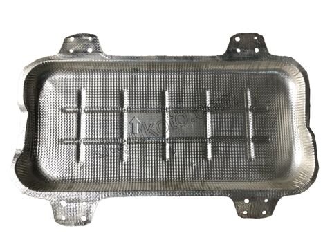 MUHAFAZA LEVHASI EGZOZ ARKA BXR3 ALUMINYUM 1350034080