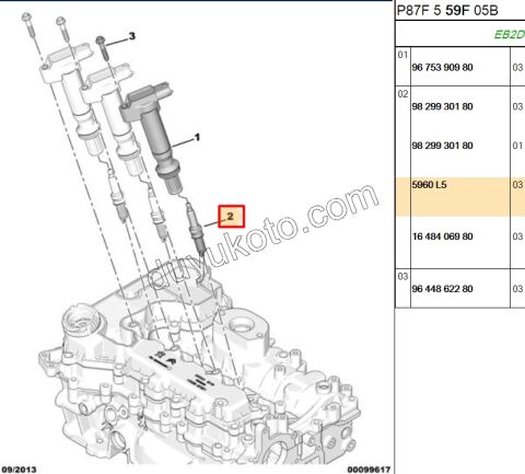 BUJI 1.6THP 150HP