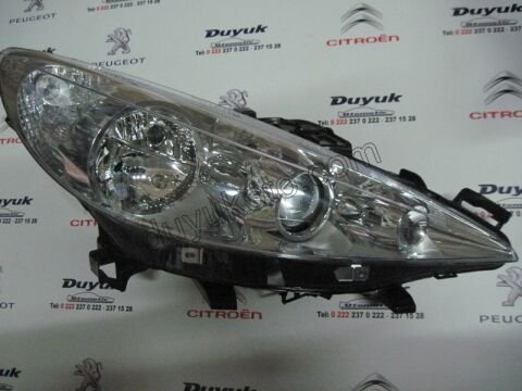 Peugeot 207 Far Sağ STD H7+H7 2006/2009