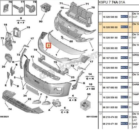 CITA ON TAMPON UST ORTA PRT4