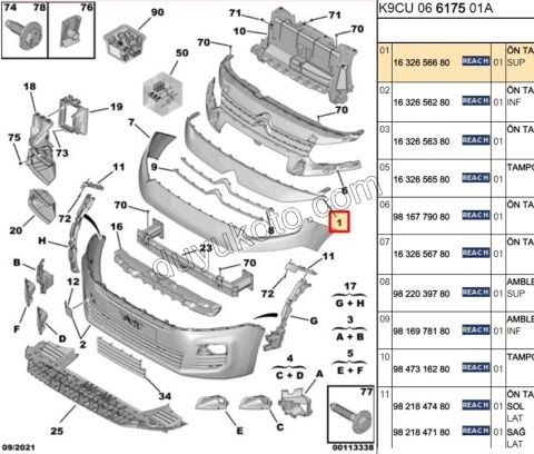 CITA ON TAMPON UST BR4 VAN