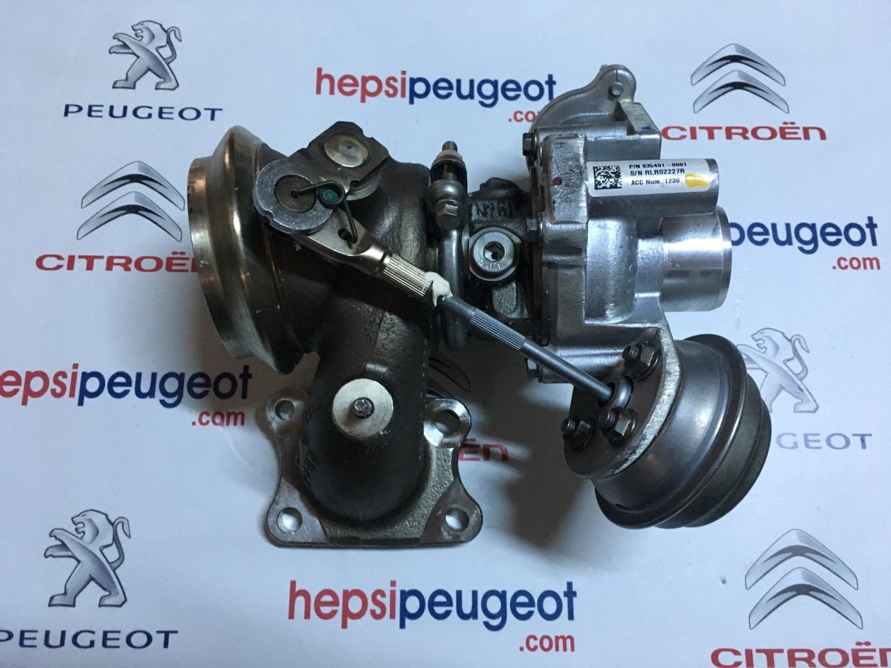 CİTROEN DS3 TURBO 1.2 BENZİNLİ 110HP /130HP HONEYWELL 9810681380  035401-1 RLR02227R