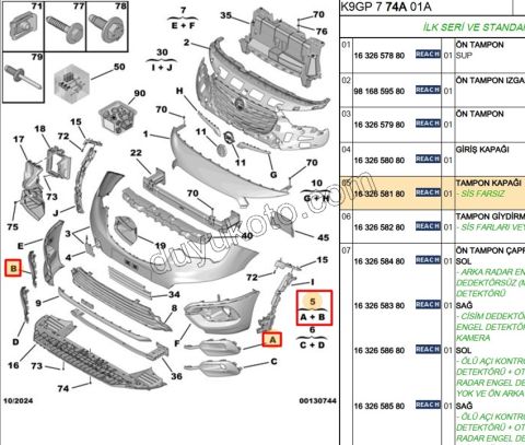 KAPAK ON TAMPON SIS FAR TK SIS YOK CMBE