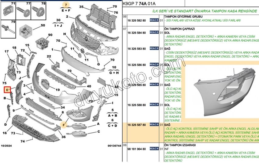 TAMPON ÇAPRAZI CMBE