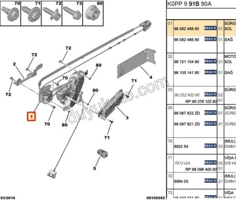 Otomatik Sol Sürgülü Kapı Motoru EXP4