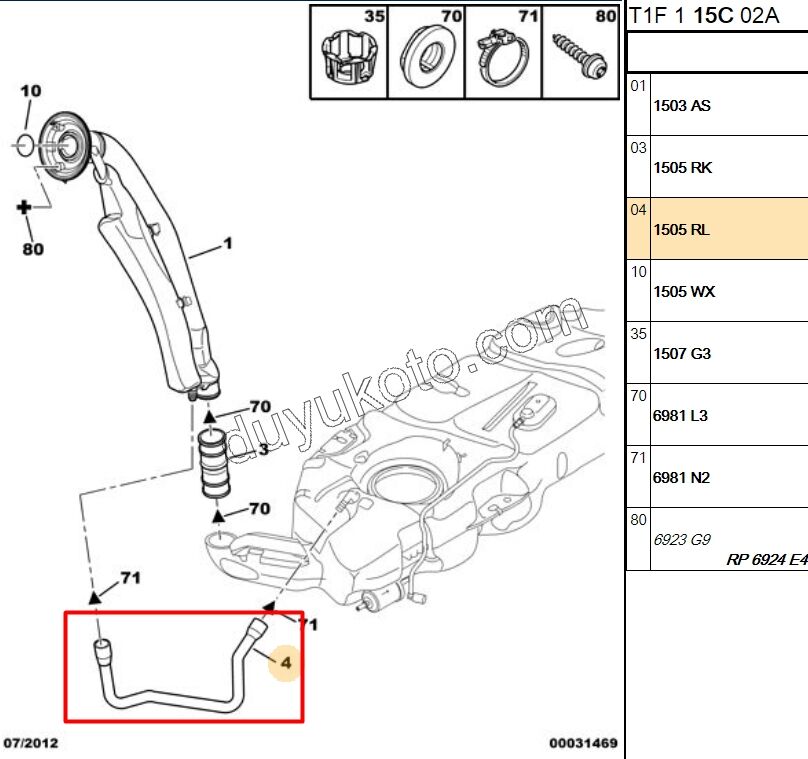 HORTUM BENZIN DEPO ALT HAVALANDIRMA P206