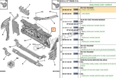 PANEL ON EXP4 PLASTIK