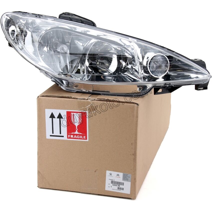 Peugeot 206 GTI Far Sağ H7+H7 2003/2009