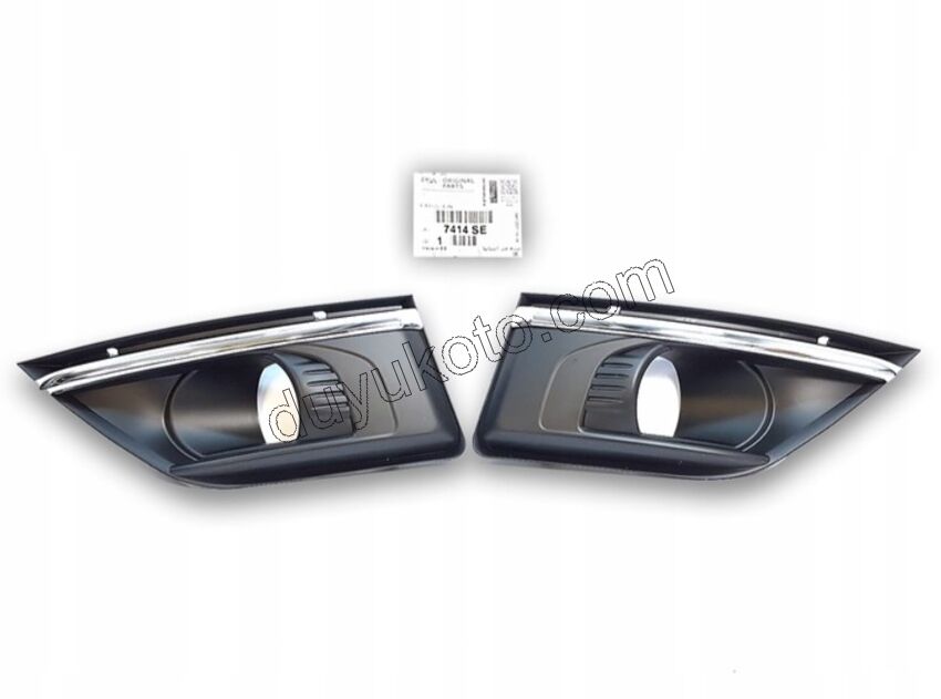 Sis Farı Çerçevesi Takım Sisli C4PC1MQ KROM+ FAR BEYAZ I