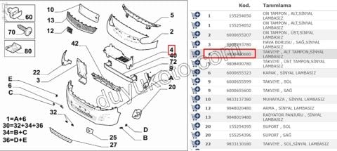 Ön Tampon IÇ DEMIR