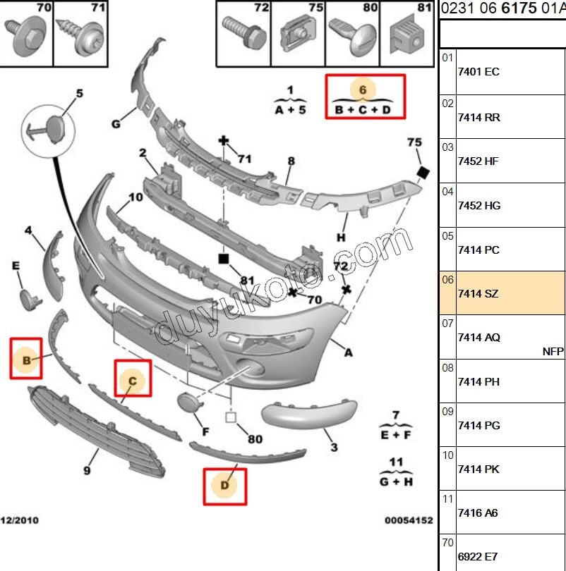 DEFLEKTOR ON TAMPON ALT YM C31MQ