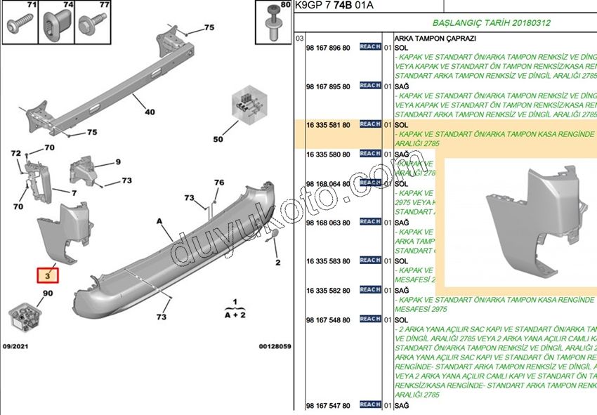 SOL ARKA TAMPON CMBE