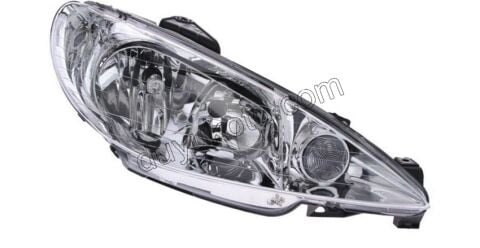 Peugeot 206  Far Sağ H7+H7 2003/2009