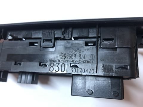 Ön Cam Açma Anahtarı Sol (Sürücü) 4LU C42 DS41 8 PIN + 12PIN 96669830ZD