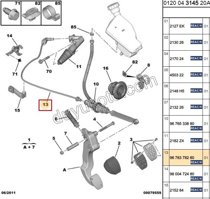 HORTUM DEBRIYAJ MERKEZ ALT+UST DS3 DV6DTED