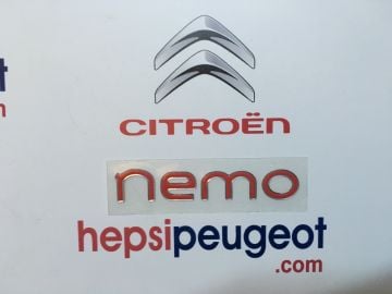 CİTROEN NEMO YAZI (ÖN ÇAMURLUK İÇİN)