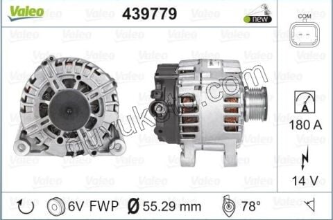 Sarj Dinamosu Alternatör 1.6HDİ Euro5 DV6DTED DW10C DW10CTED C53 X7 215022381