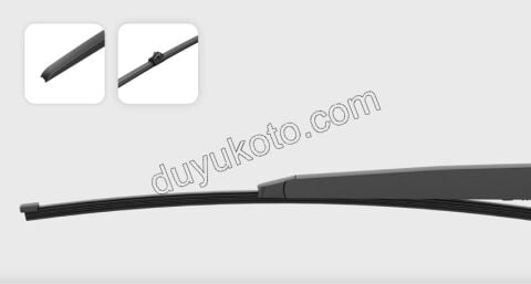 Arka Cam Silecek Süpürgesi P3083 DS4 ASTL (LASTIK)