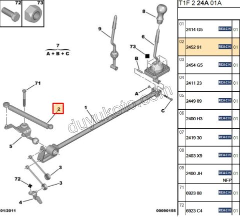 VITES ROTU P206 34CM UZUN