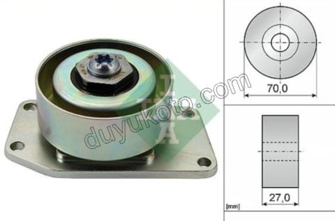 Alternatör (V Kayış) Gergi Rulmanı Klimasız P206 TU3 DISLI F122748.11