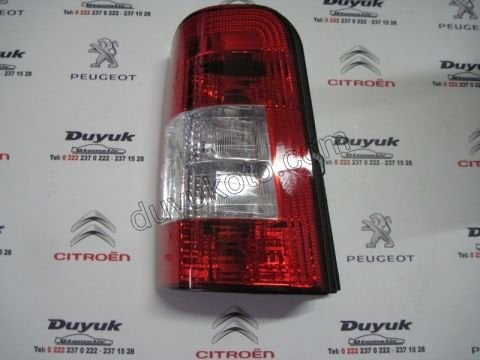 Peugeot Partner Stop Lambası Sol (Bagaj Kapak Çift) Şeffaf 2006/2012