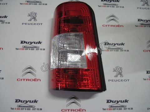 Peugeot Partner Stop Lambası Sol (Bagaj Kapak Çift) Şeffaf 2006/2012
