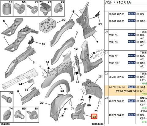 DAVLUMBAZ MOTOR ICI YAN R P5081