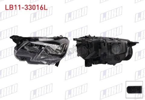 2019> Partner Rifter Berlingo Combo Doblo Proace City Far Sol H7+H1 (Ledsiz)