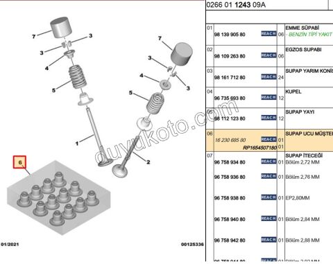 KECE SUBAP TEK 12V 1.0CC 1.2CC 110HP