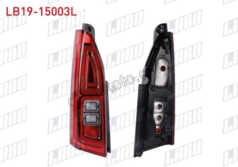 Peugeot Partner Citroen Berlingo Opel Combo Fiat Doblo Stop Lambası Sol PROACE (Bagaj Tek Kapak Yukarı Açılır) 2018/2024