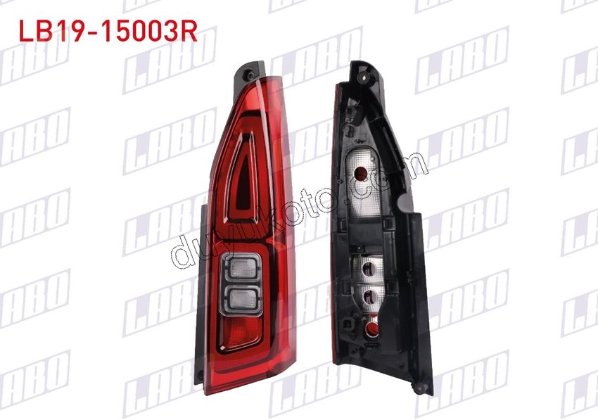 Peugeot Partner Citroen Berlingo Opel Combo Fiat Doblo Stop Lambası Sağ PROACE (Bagaj Tek Kapak Yukarı Açılır) 2018/2024