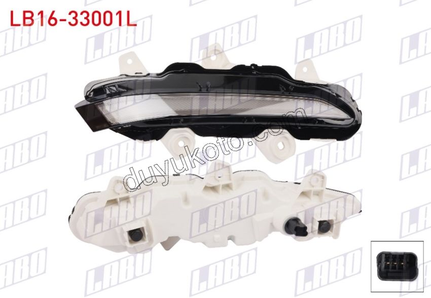 Peugeot 208 2008 Gündüz Farı Sol 2019/2023