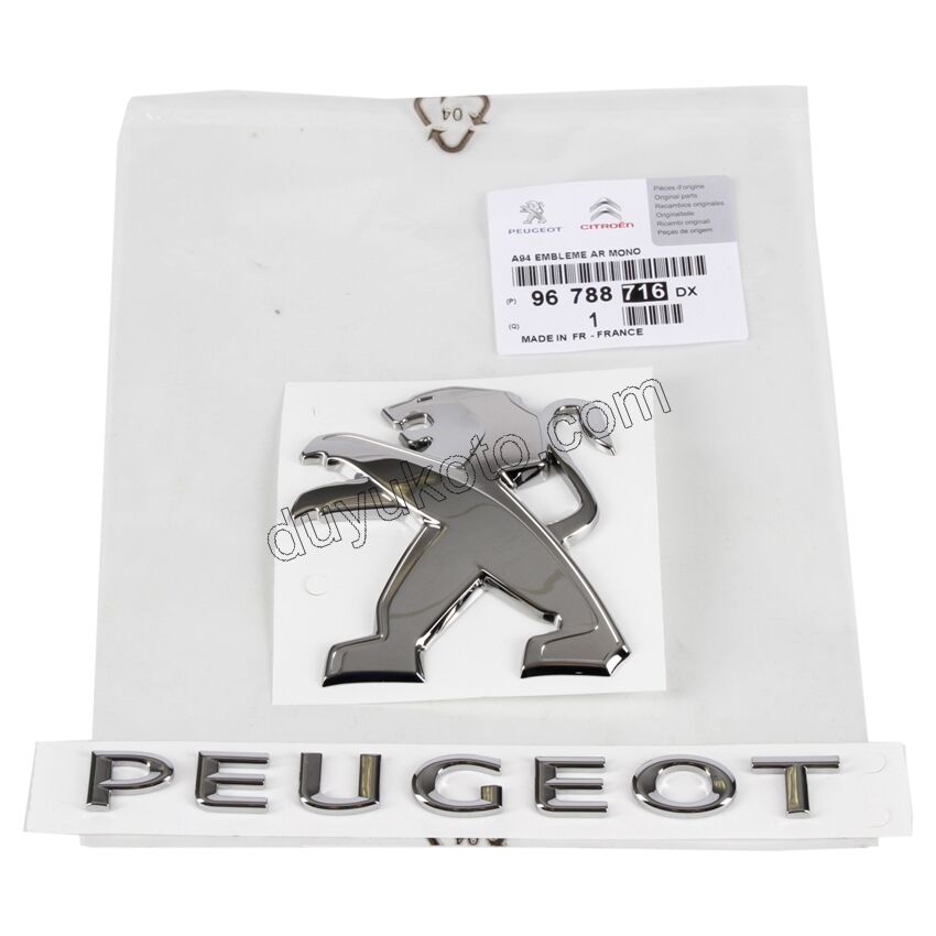 YAZI ARKA PEUGEOT + ASLAN P20081