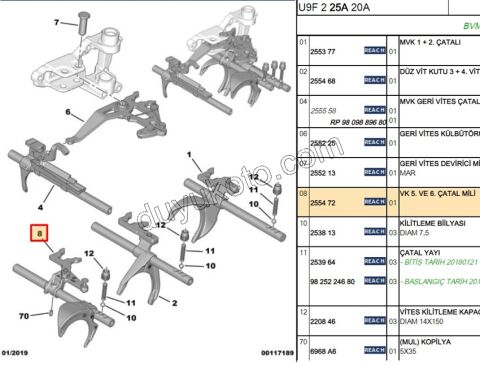 CATAL VITES 5.6. BXR35 EURO5