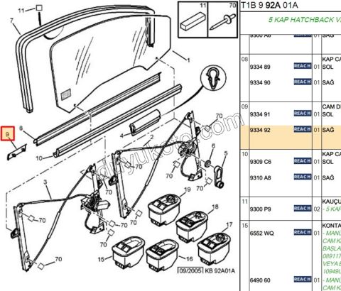 CITA SUS KAPI CAMI DIS SIYIRICI CITA UCU R ON P206