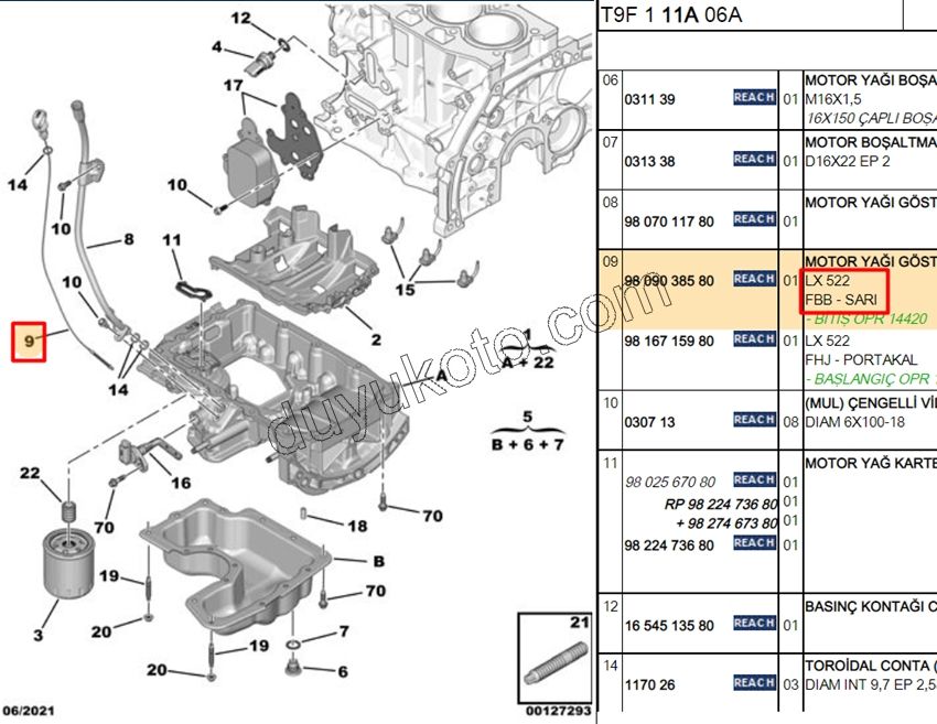 CUBUK YAG OLCME 1.2CC 130HP SARI