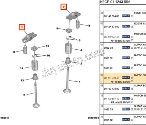HOROZ SUBAP 1.5HDİ Euro6 X 16AD